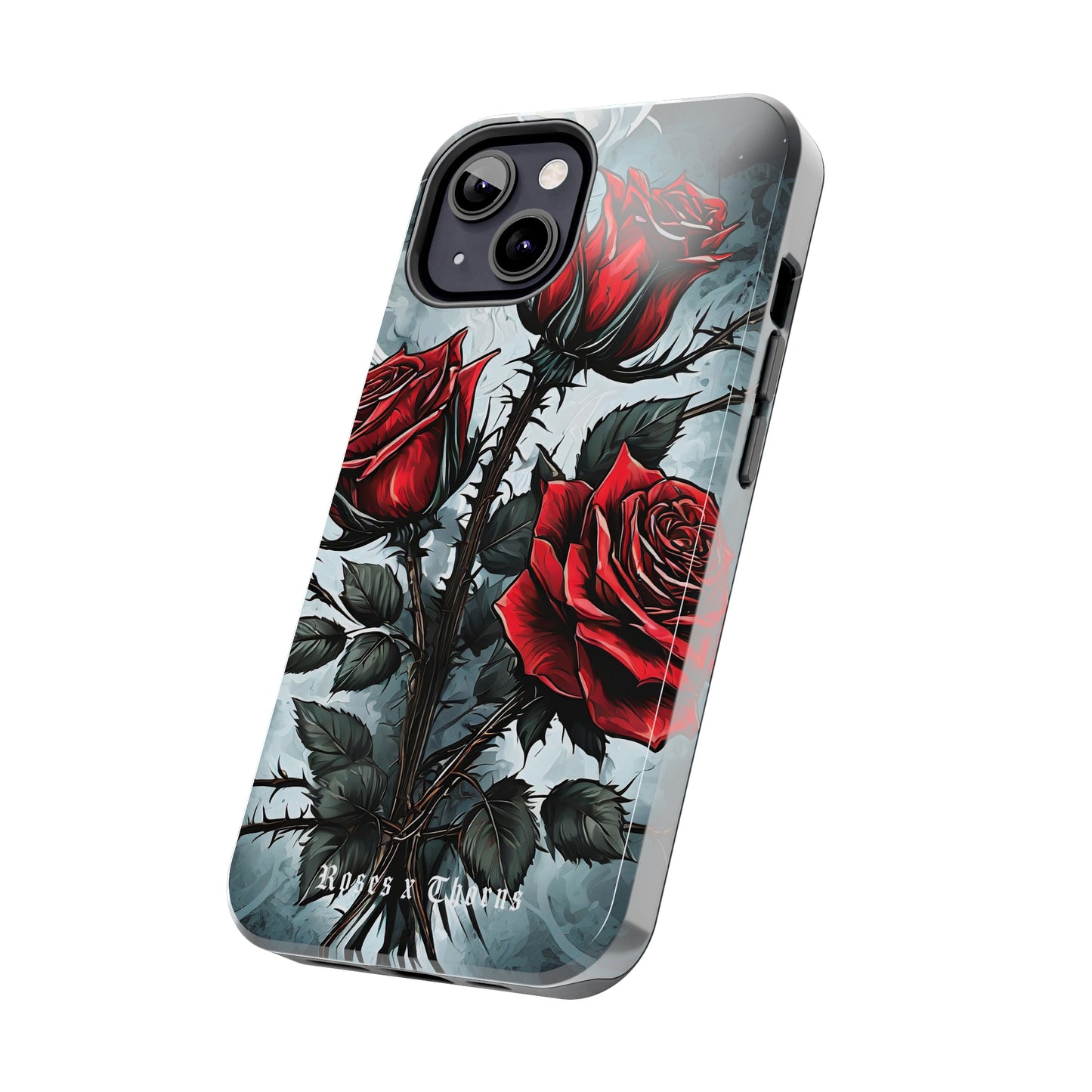 Red Roses x Thorns Tough Phone Cases