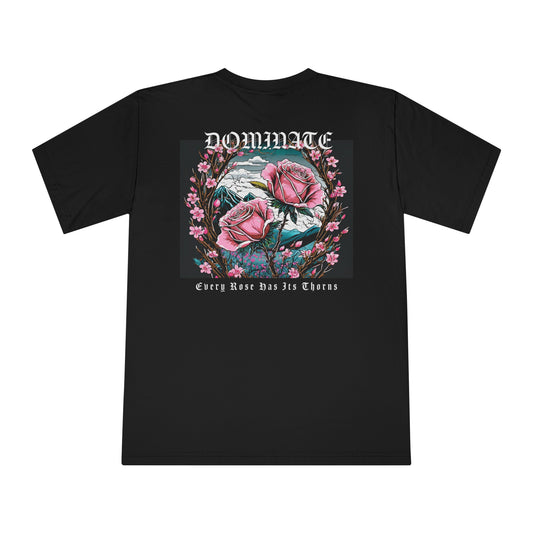 Dominate Pink Roses x Thorns Crewneck T-Shirt