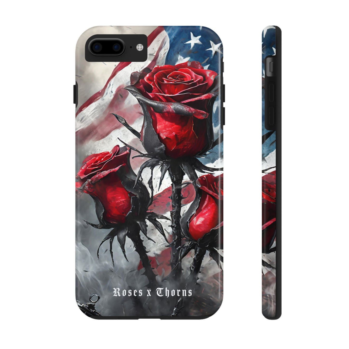 American Red Roses x Thorns Phone Cases