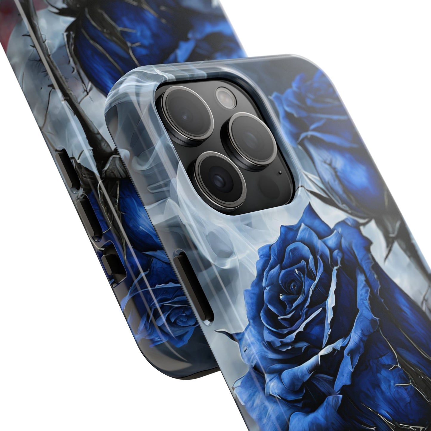 American Blue Roses x Thorns Phone Cases