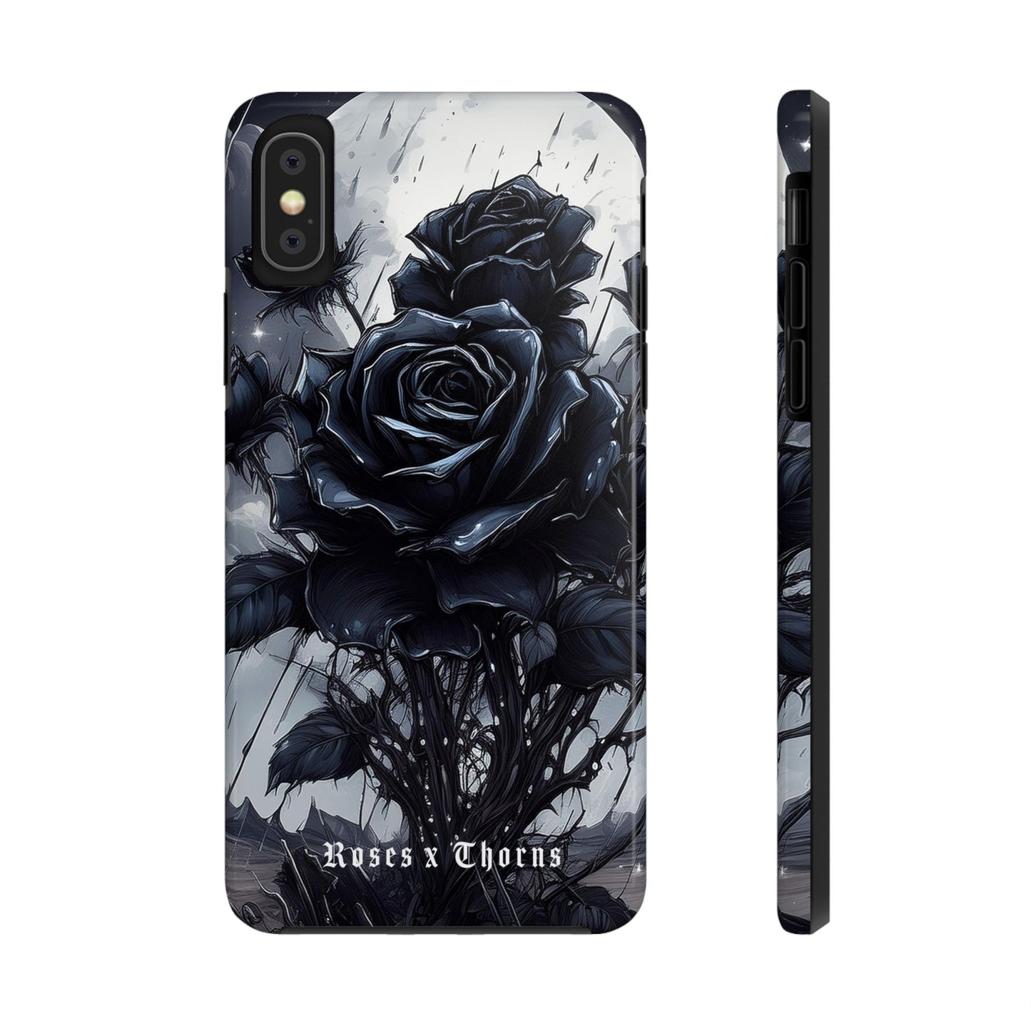 Black Desert Roses x Thorns Phone Cases