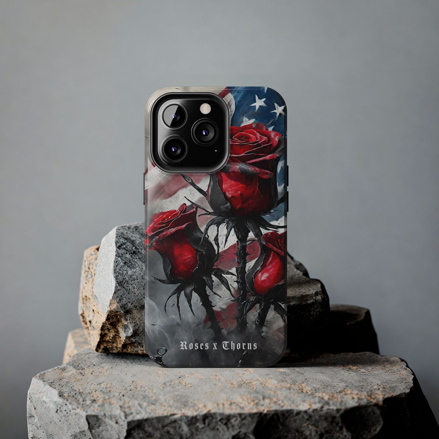 American Red Roses x Thorns Phone Cases