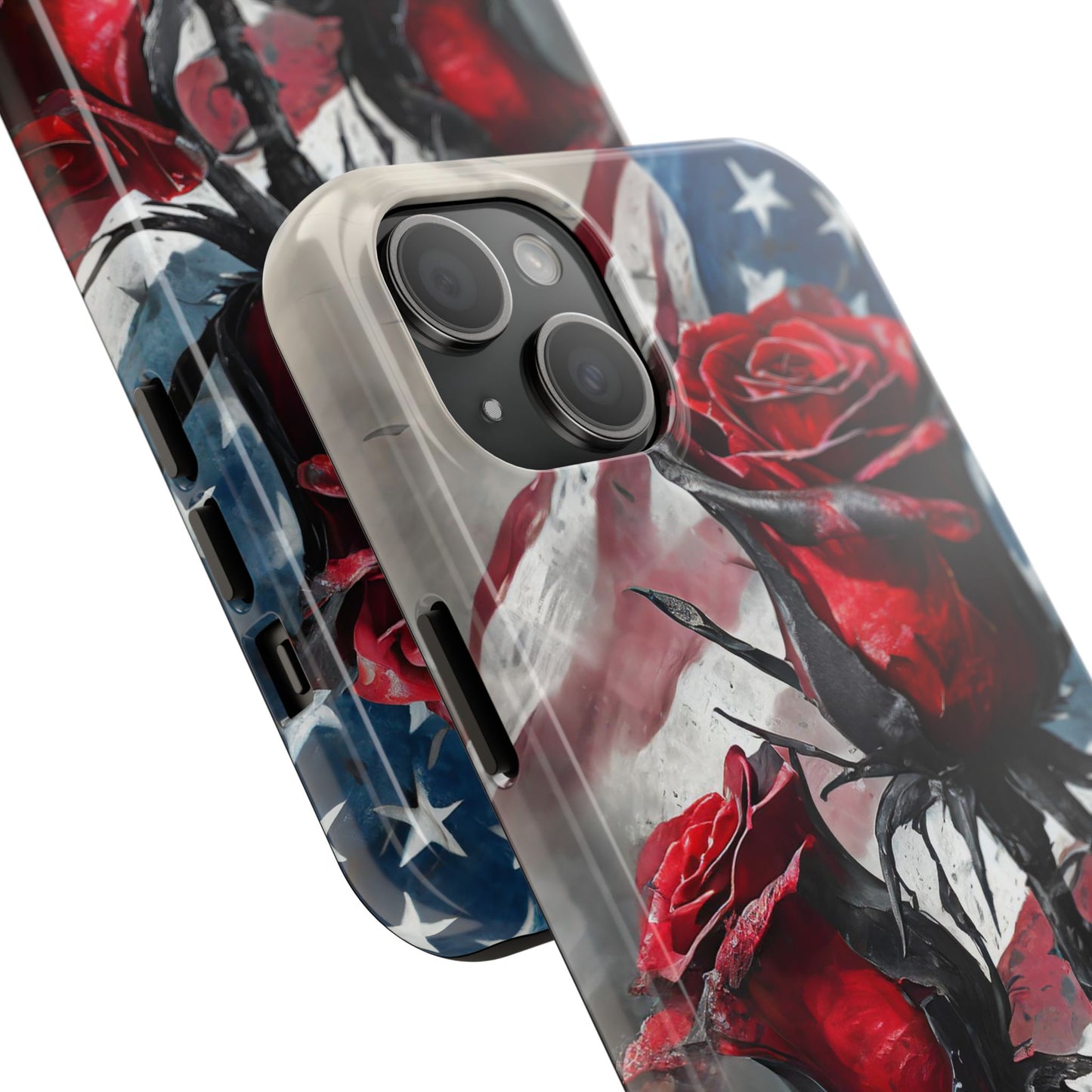 American Red Roses x Thorns Phone Cases