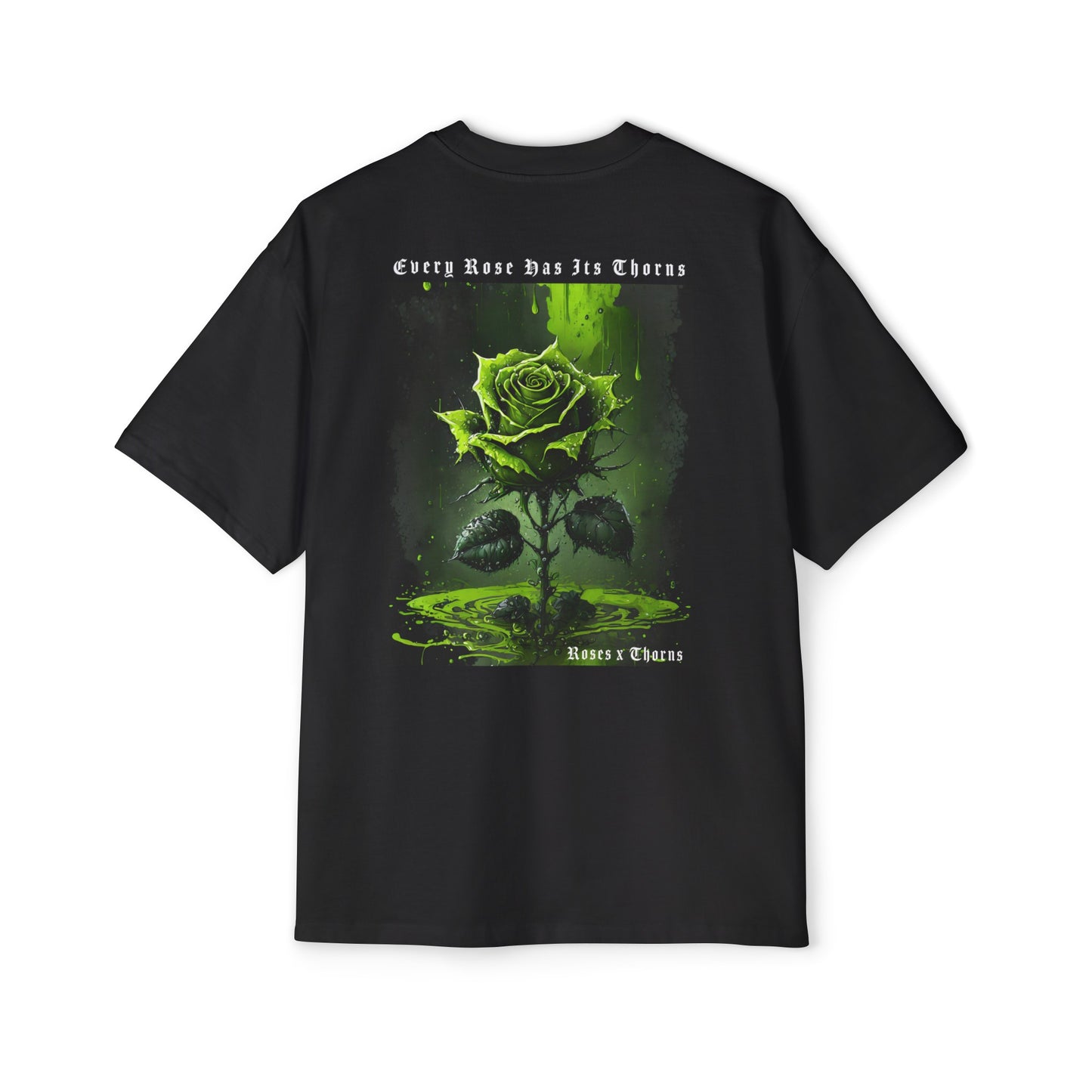 Toxic Roses x Thorns Heavy Oversized Tee