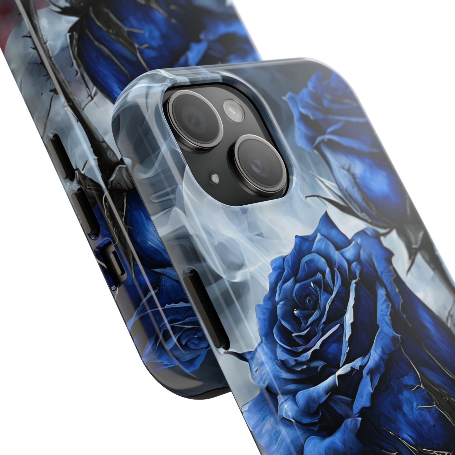 American Blue Roses x Thorns Phone Cases