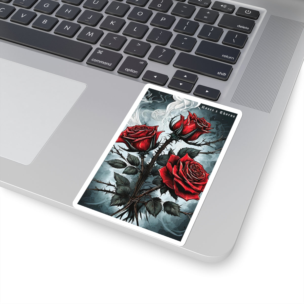 Red Roses and Smoke Stickers