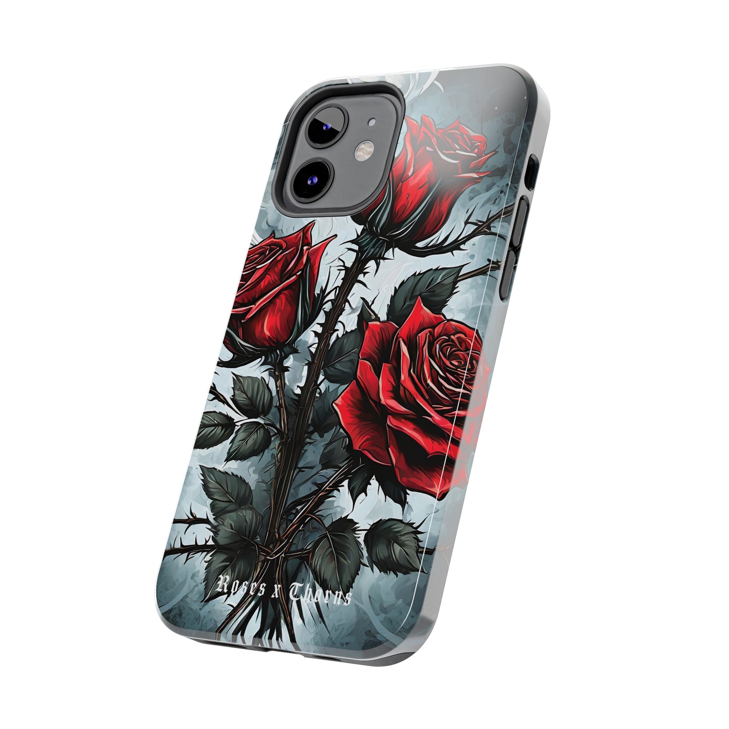 Red Roses x Thorns Tough Phone Cases