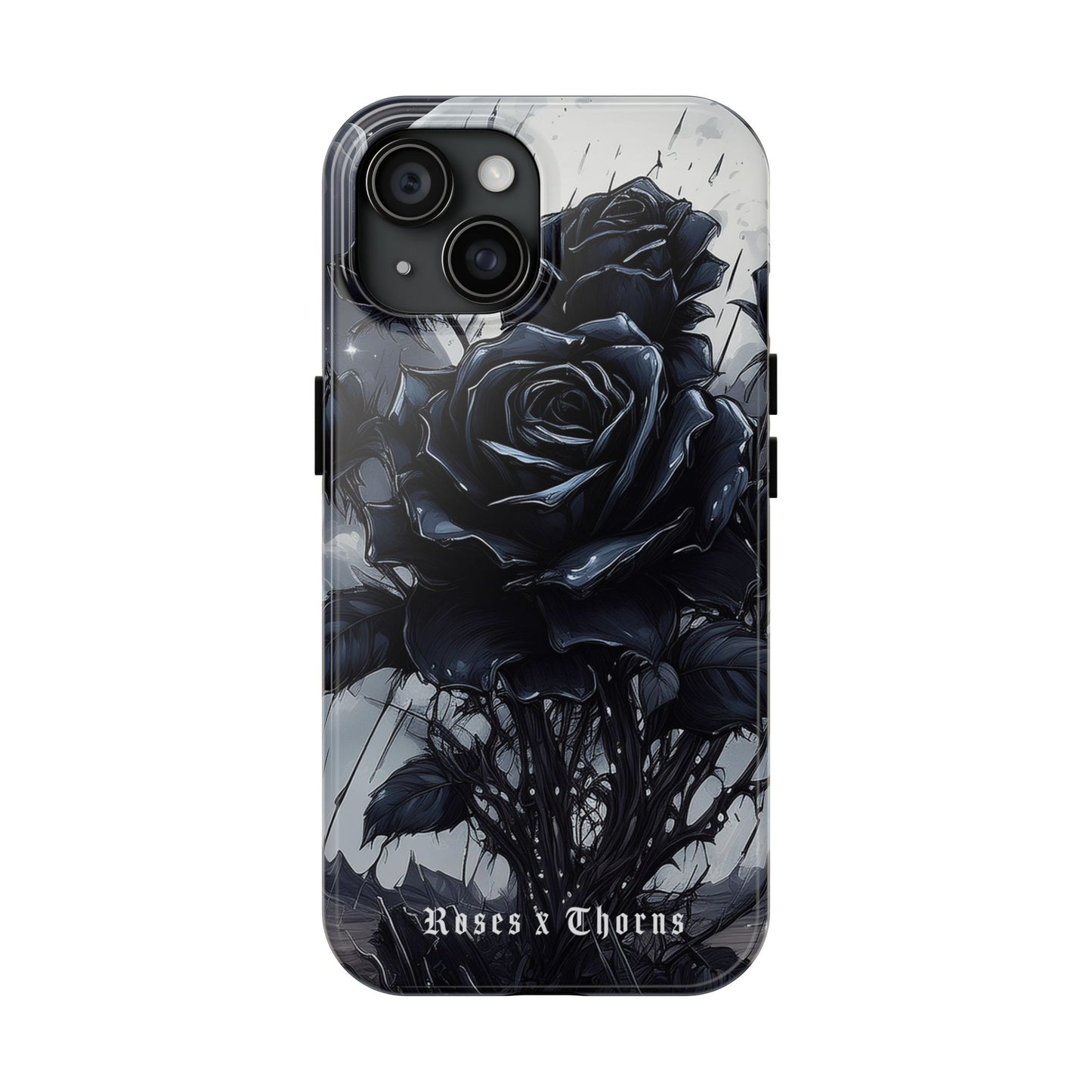 Black Desert Roses x Thorns Phone Cases