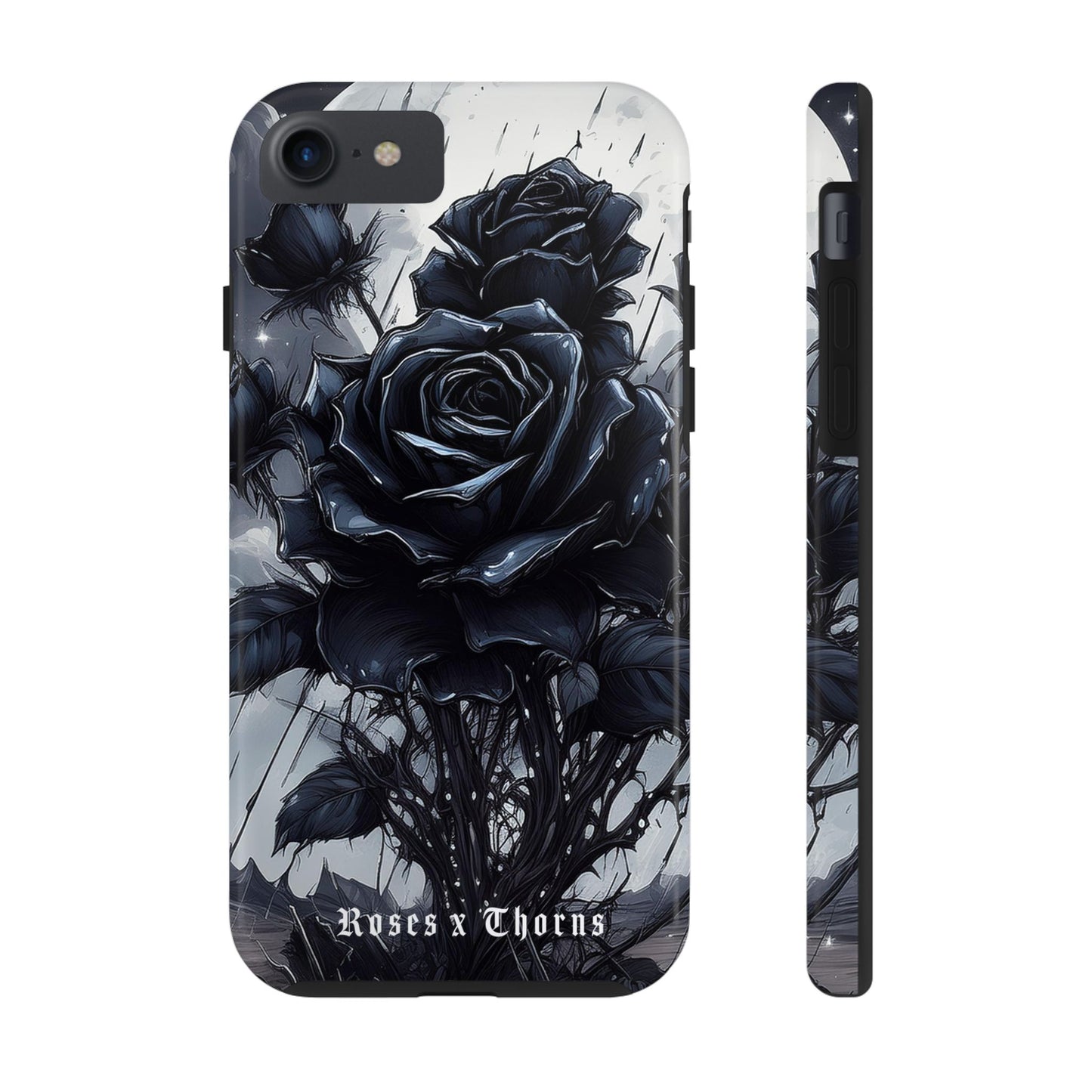 Black Desert Roses x Thorns Phone Cases