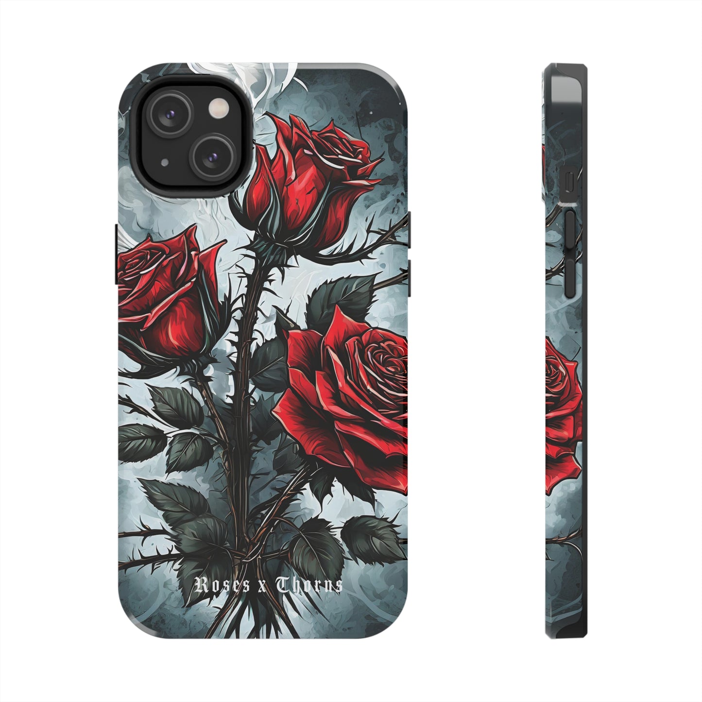 Red Roses x Thorns Tough Phone Cases