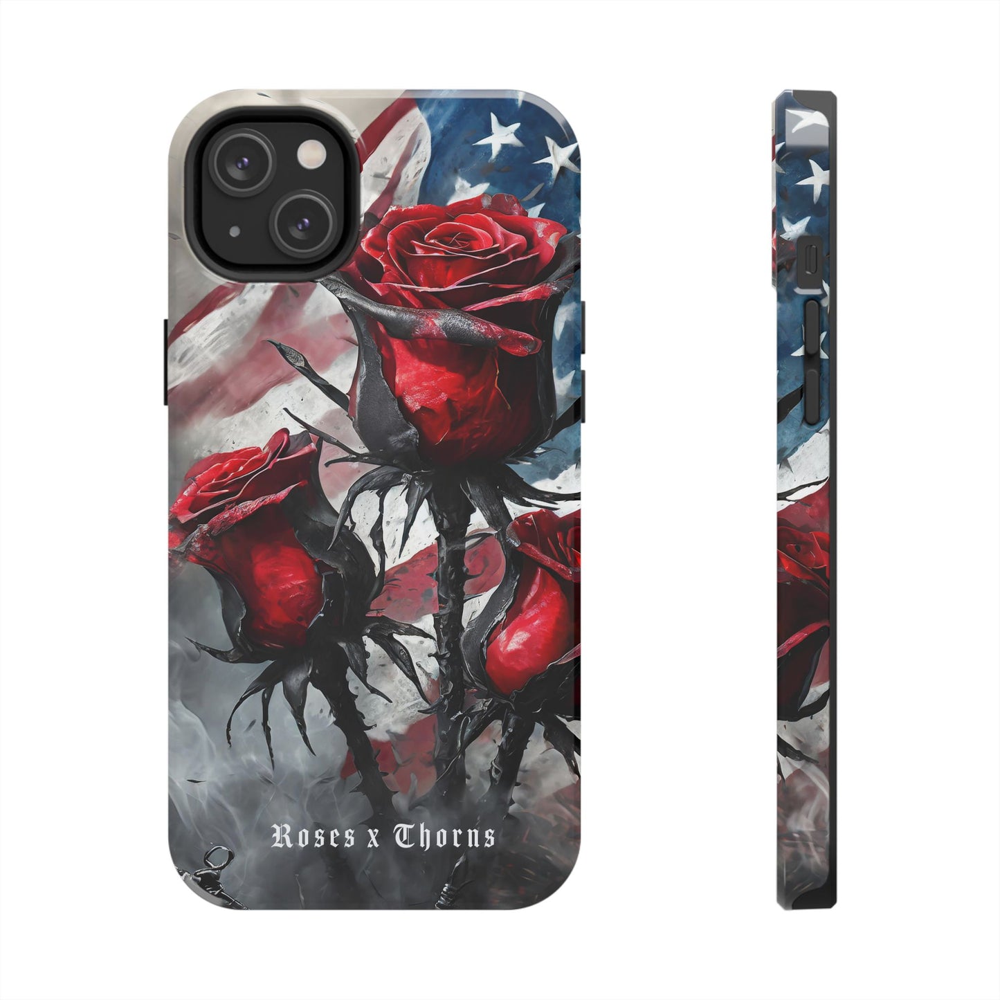 American Red Roses x Thorns Phone Cases