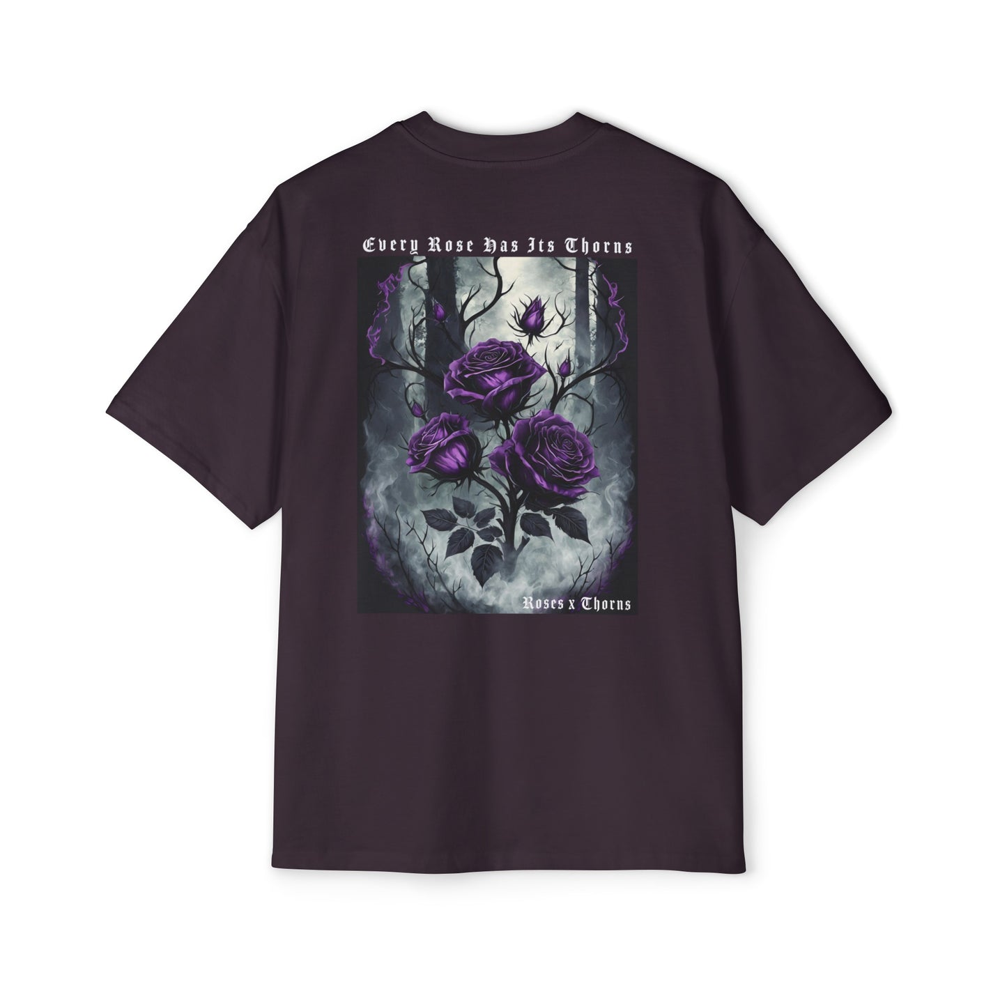 Purple Roses x Thorns Oversized Tee