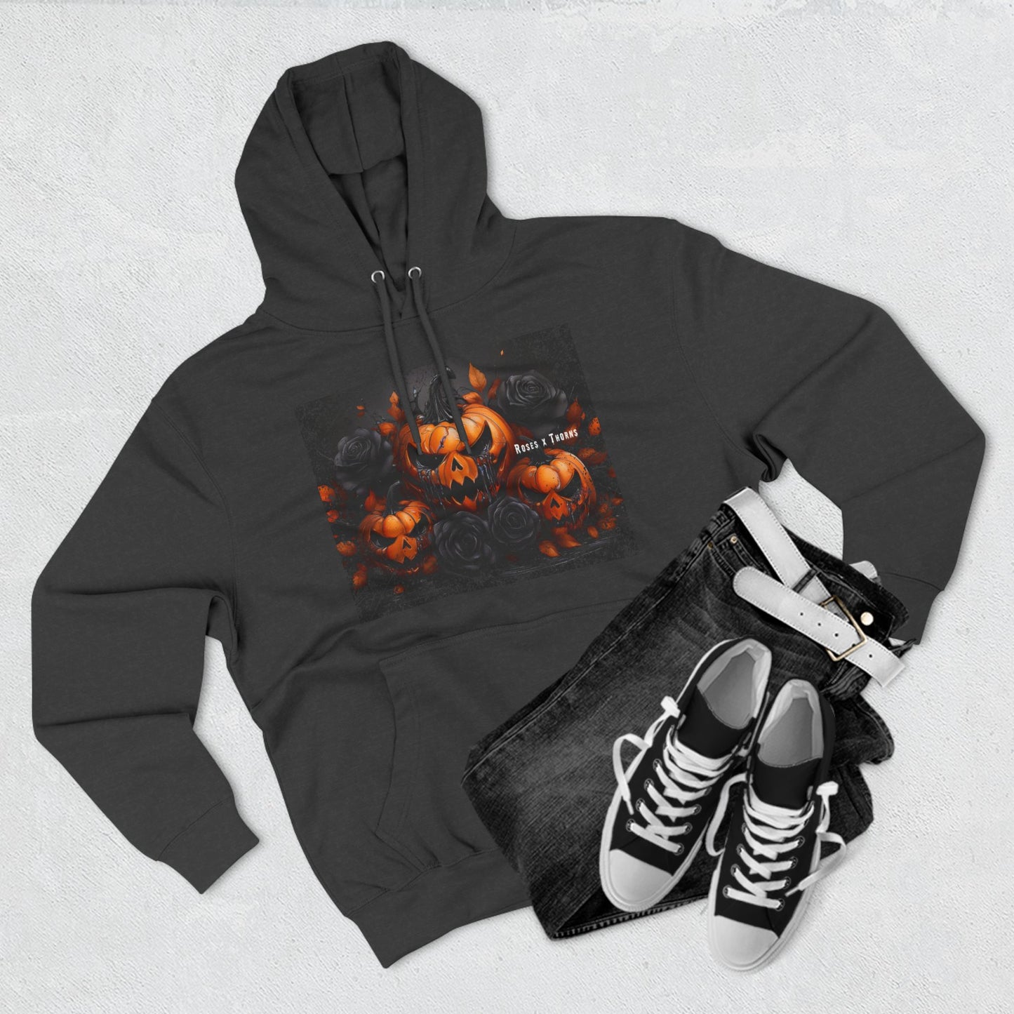 Black Jack Roses x Thorns Fleece Hoodie