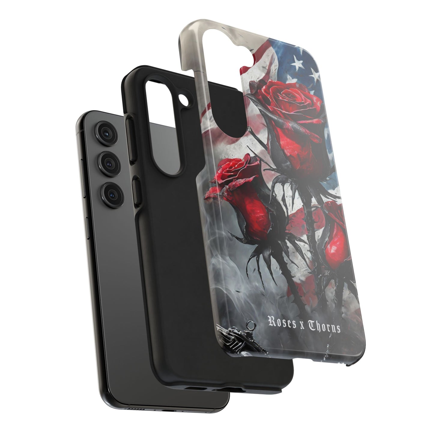 American Red Roses x Thorns Phone Cases