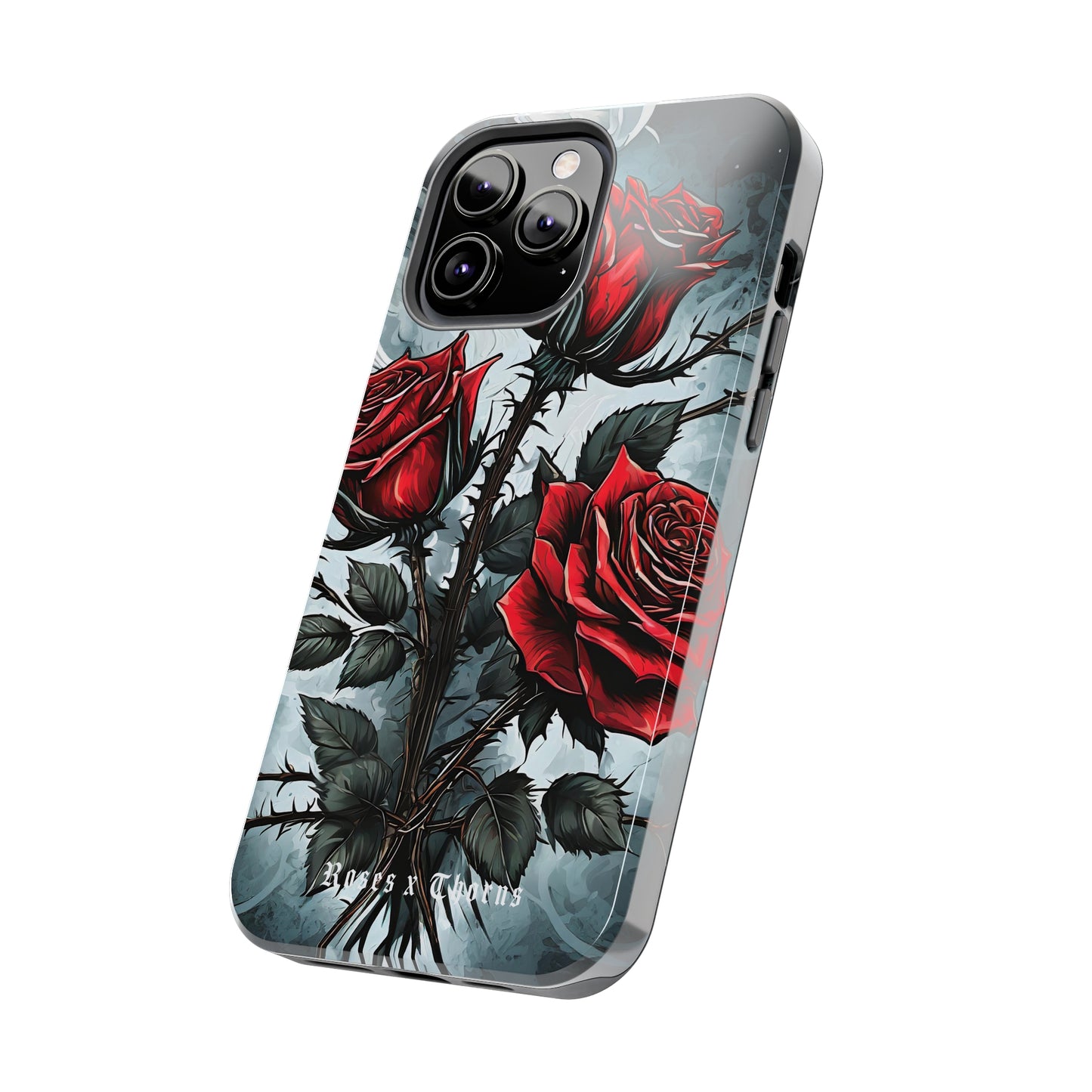 Red Roses x Thorns Tough Phone Cases