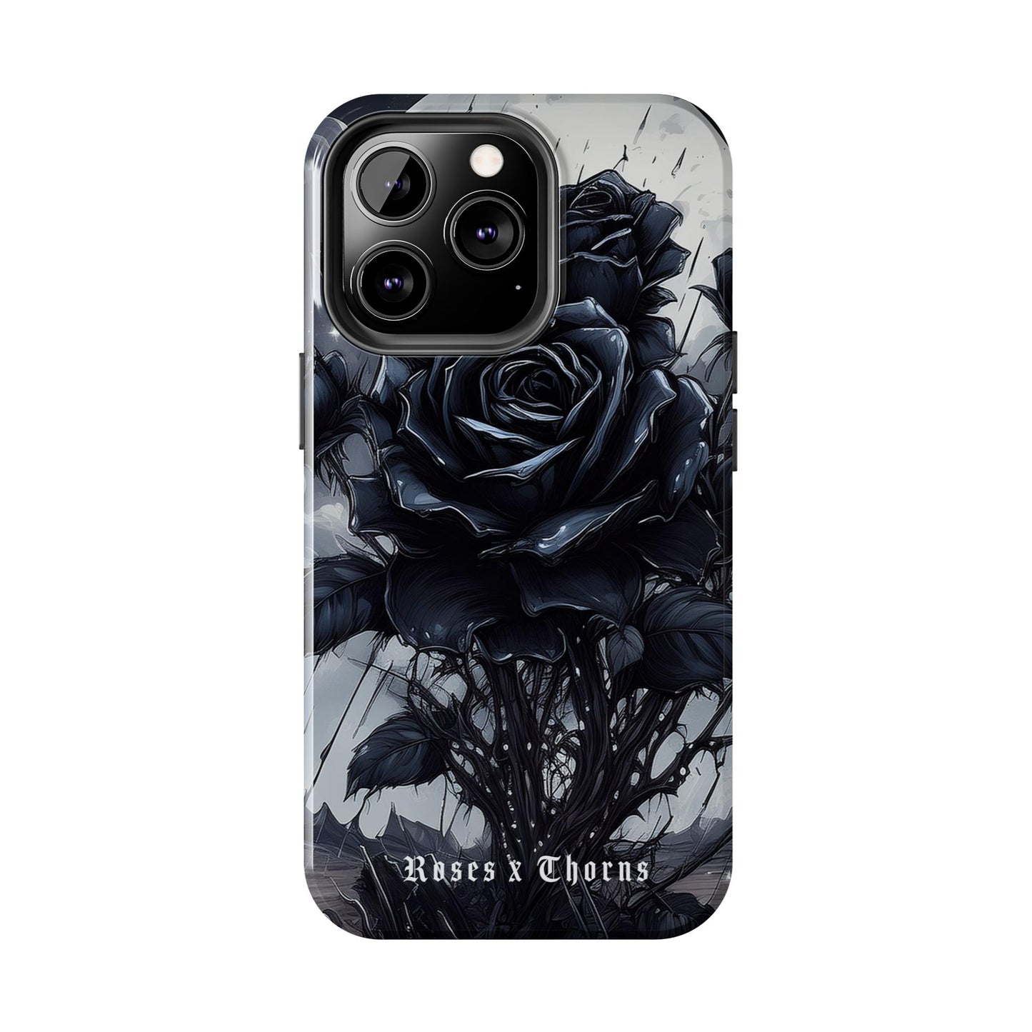 Black Desert Roses x Thorns Phone Cases