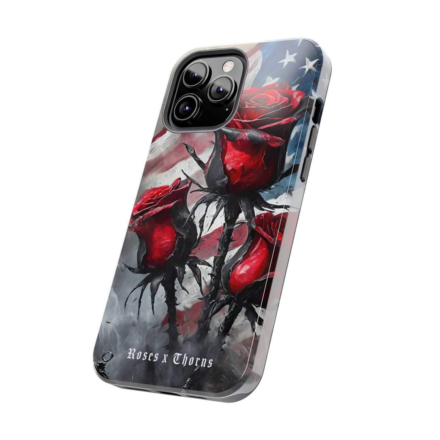 American Red Roses x Thorns Phone Cases