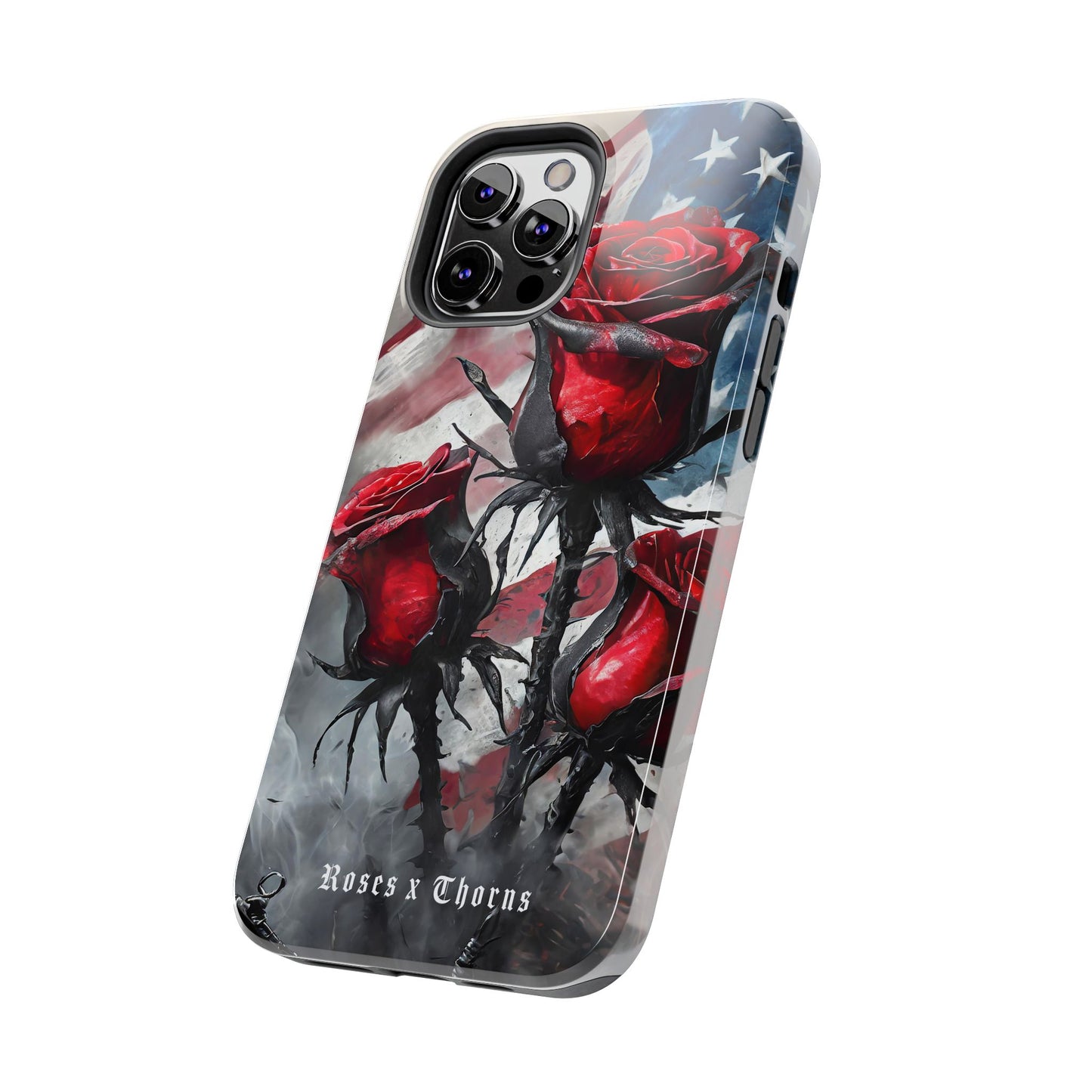 American Red Roses x Thorns Phone Cases