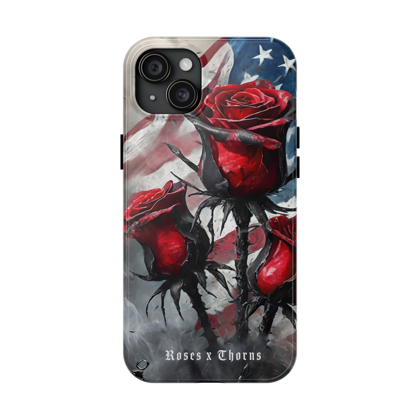 American Red Roses x Thorns Phone Cases