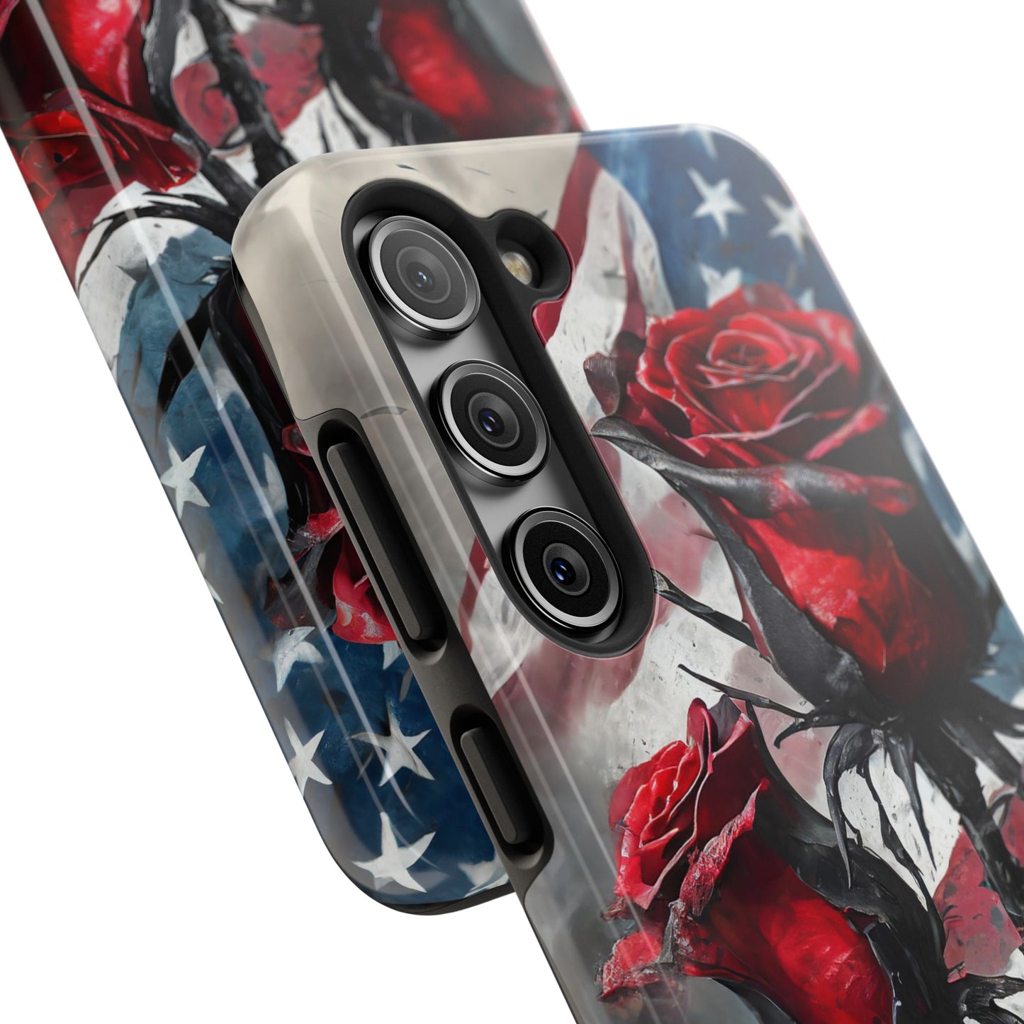 American Red Roses x Thorns Phone Cases