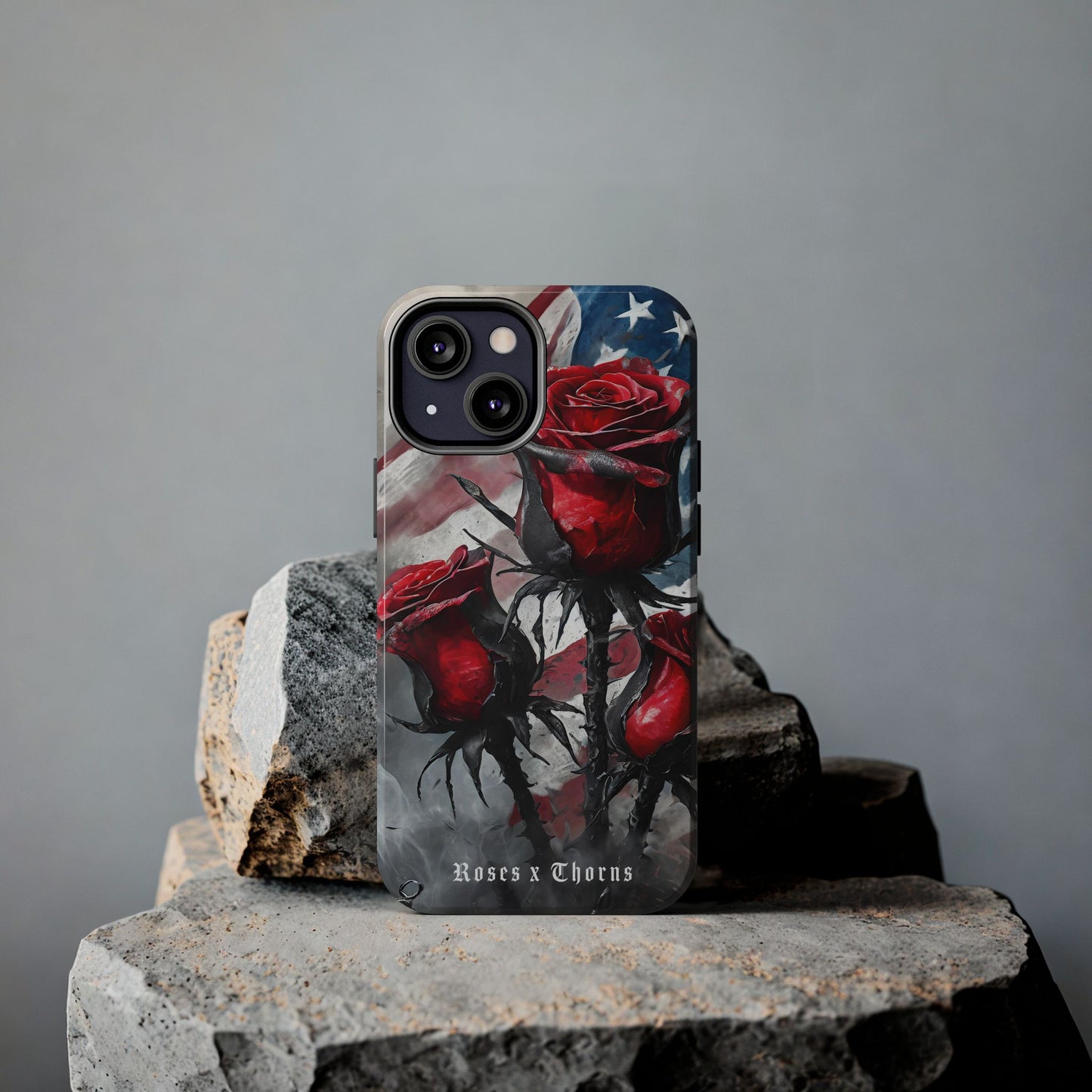 American Red Roses x Thorns Phone Cases