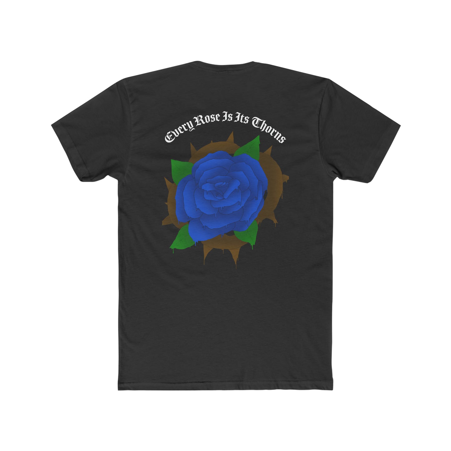 Dripping Blue Rose Tee