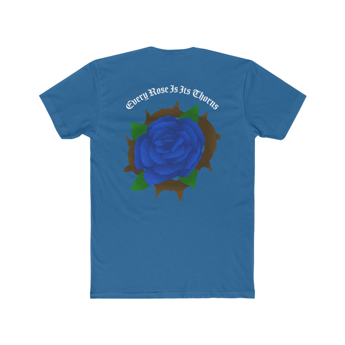 Dripping Blue Rose Tee