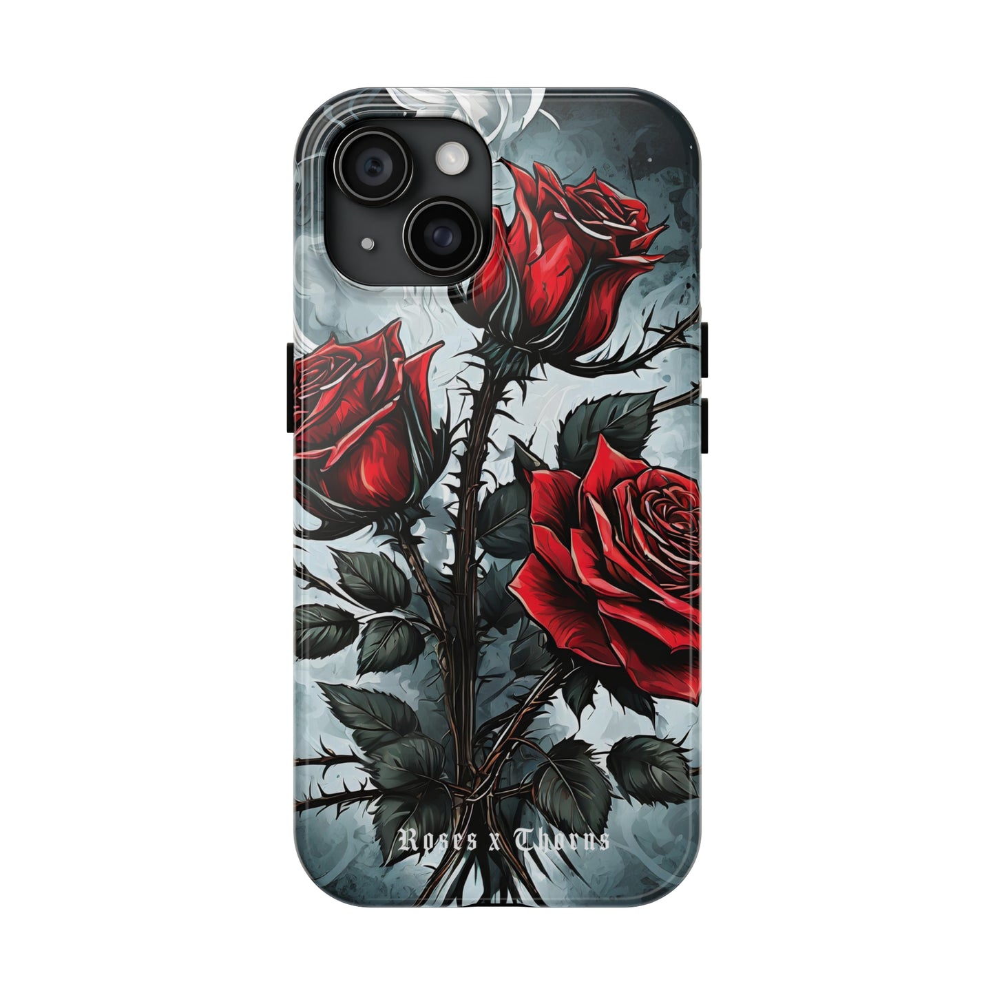 Red Roses x Thorns Tough Phone Cases