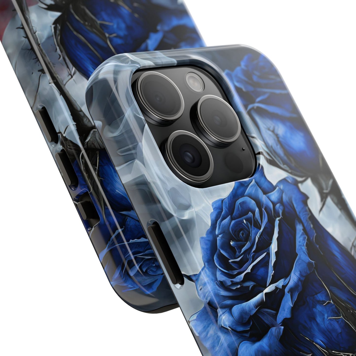 American Blue Roses x Thorns Phone Cases