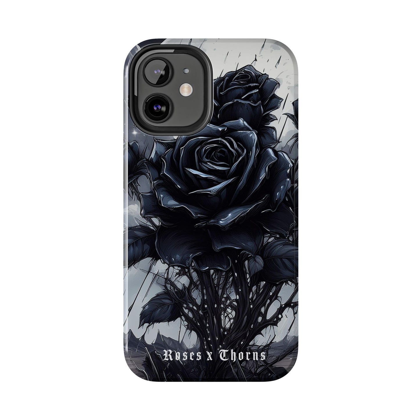 Black Desert Roses x Thorns Phone Cases