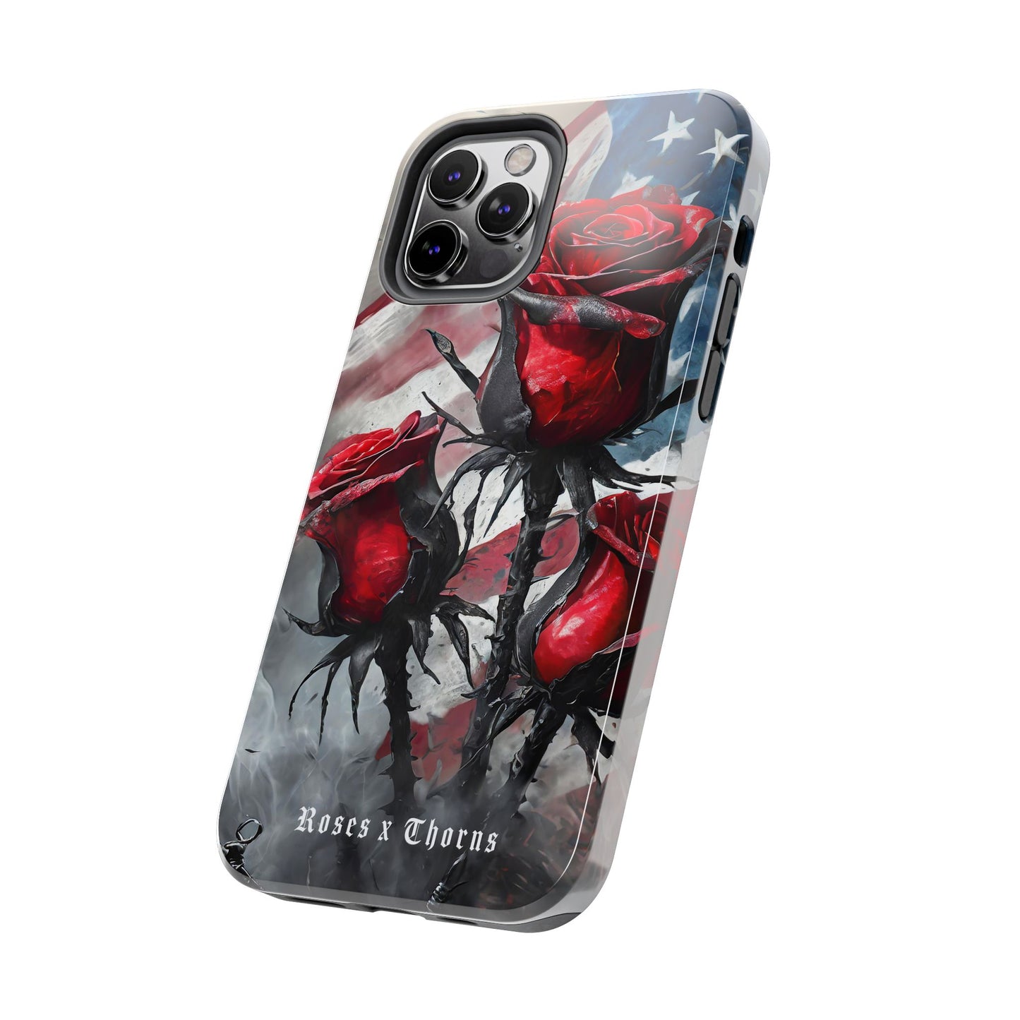 American Red Roses x Thorns Phone Cases