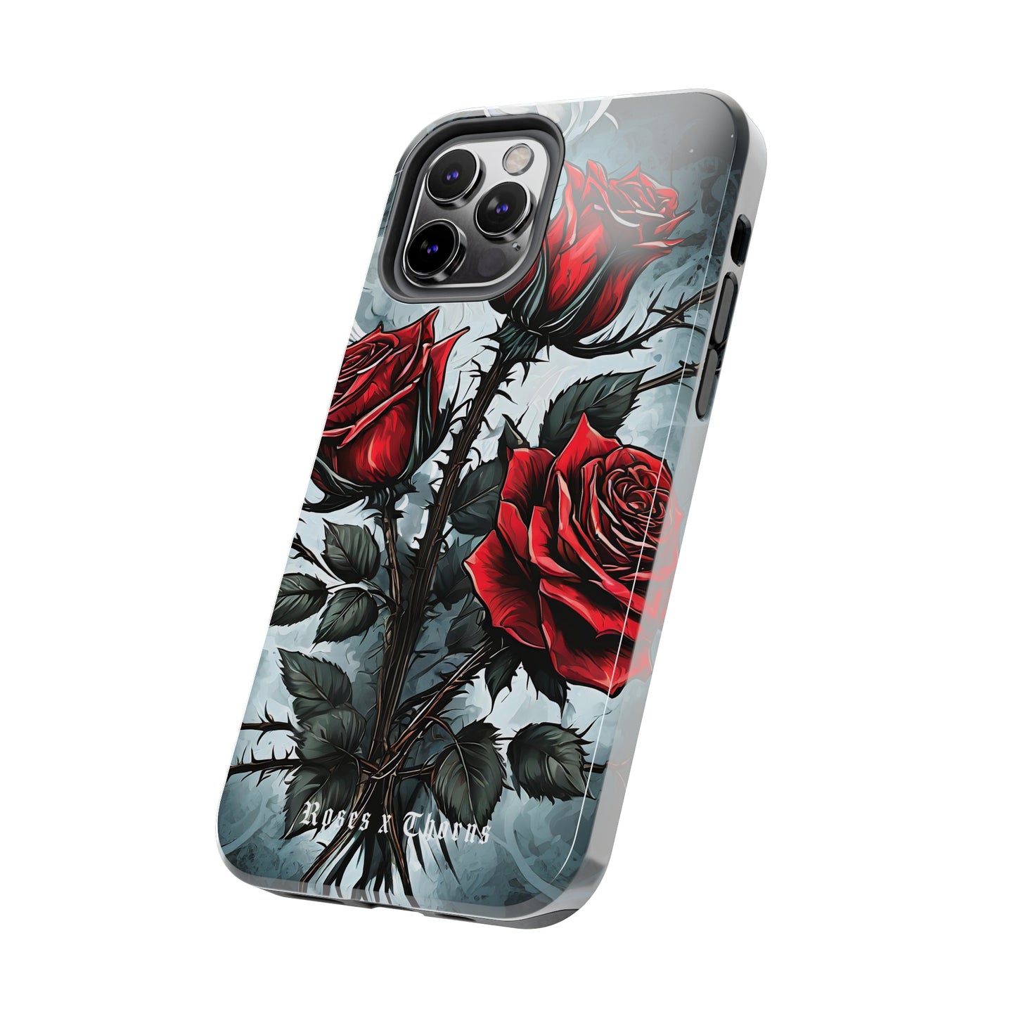 Red Roses x Thorns Tough Phone Cases