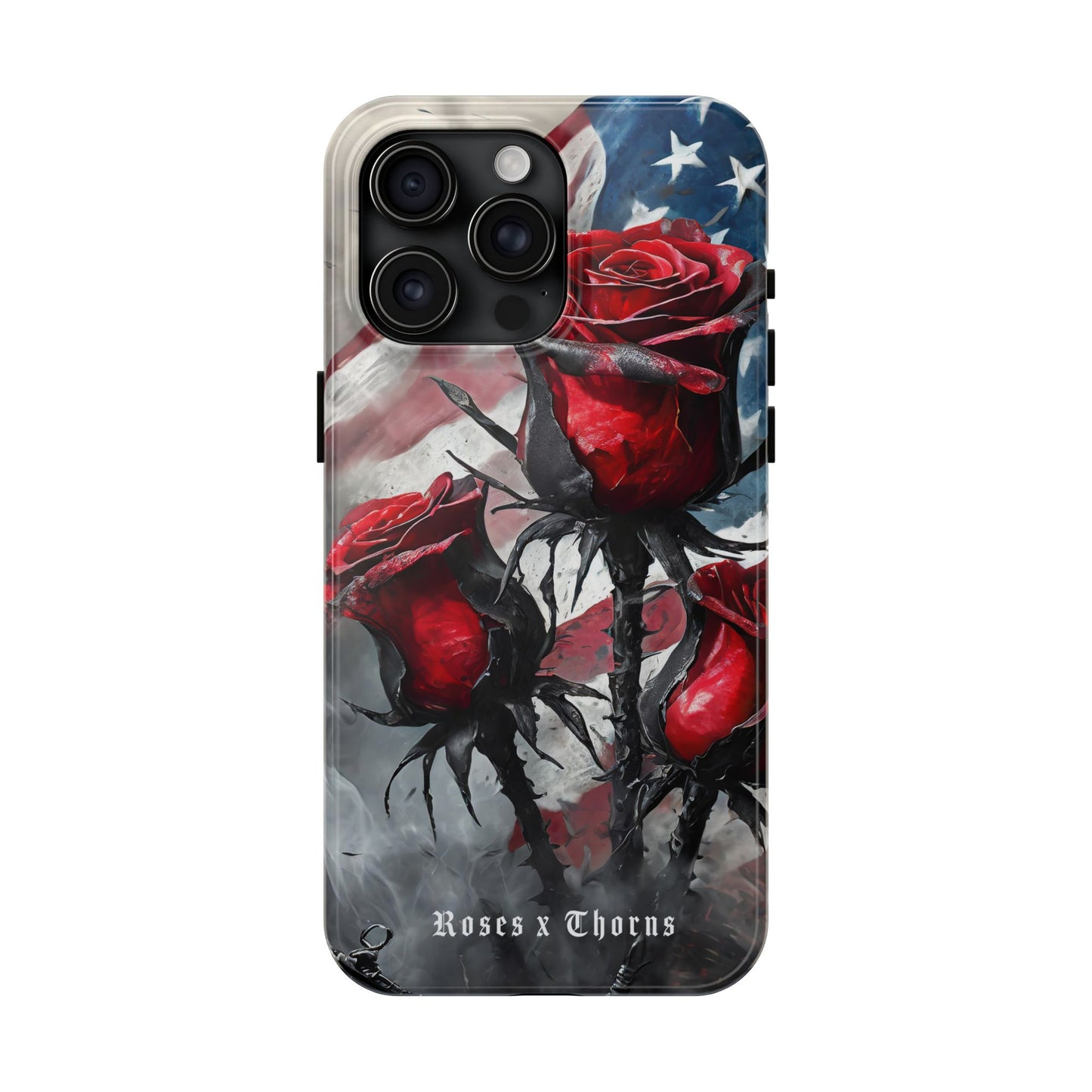 American Red Roses x Thorns Phone Cases