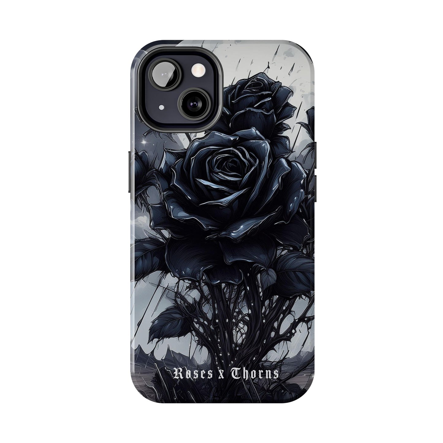 Black Desert Roses x Thorns Phone Cases