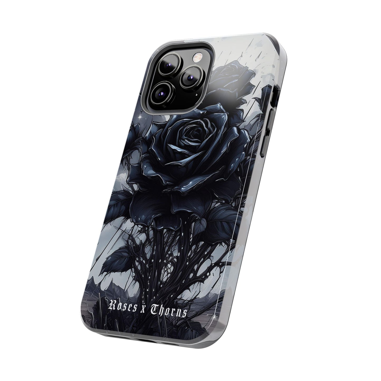 Black Desert Roses x Thorns Phone Cases