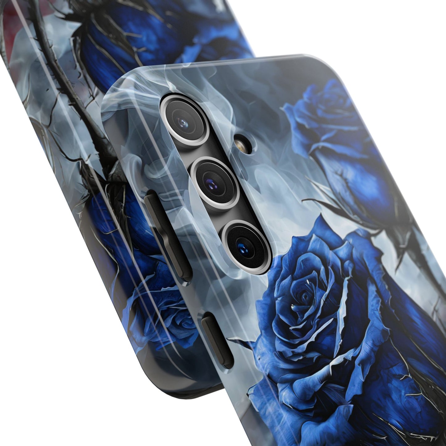 American Blue Roses x Thorns Phone Cases