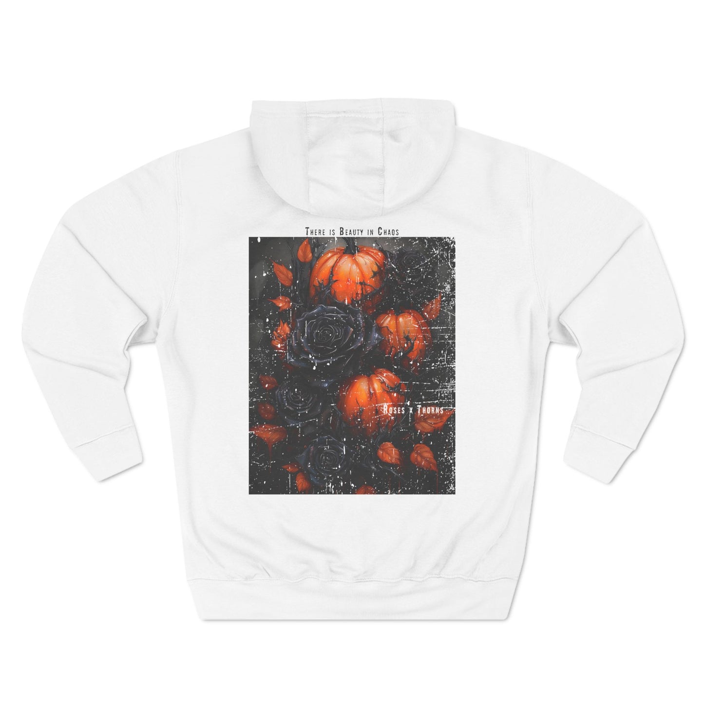 Black Roses x Pumpkins x Thorns Fleece Hoodie