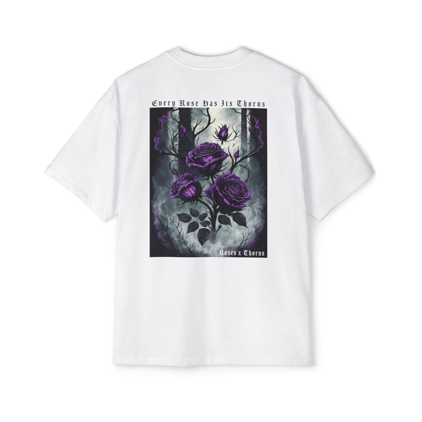 Purple Roses x Thorns Oversized Tee