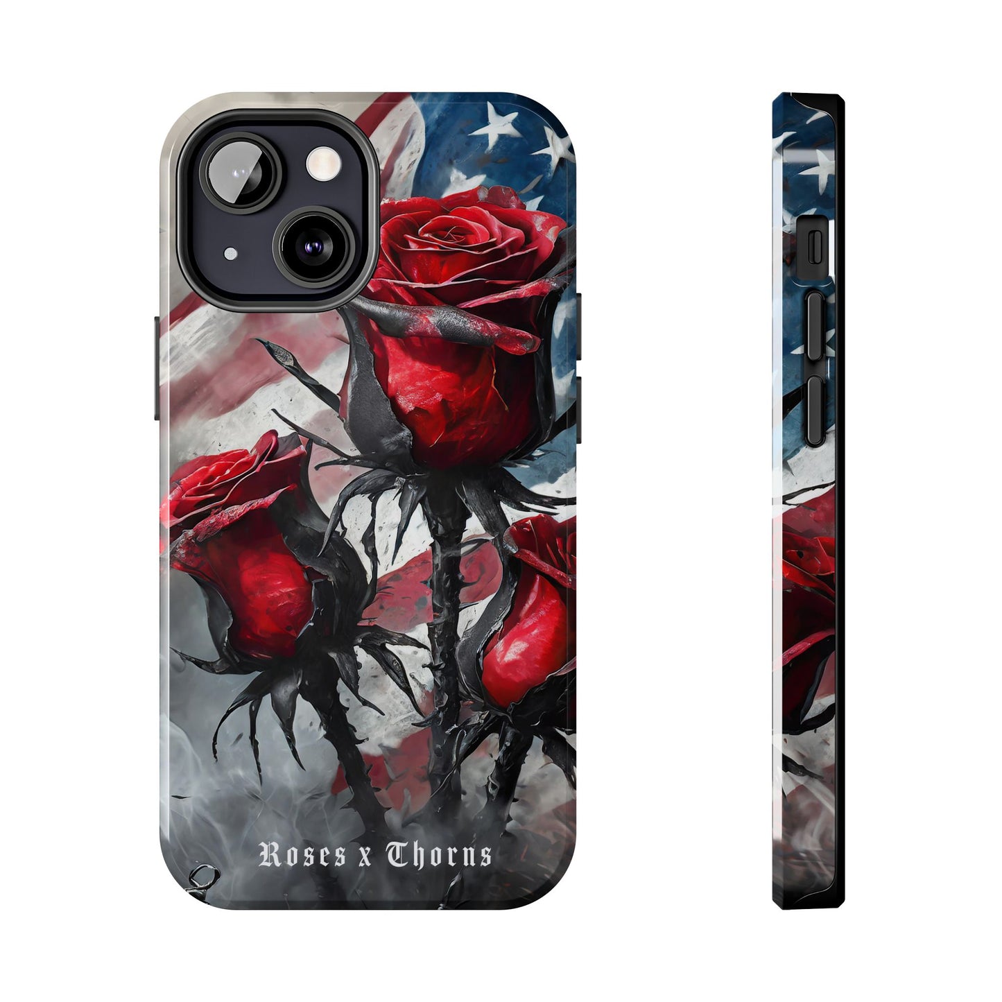 American Red Roses x Thorns Phone Cases