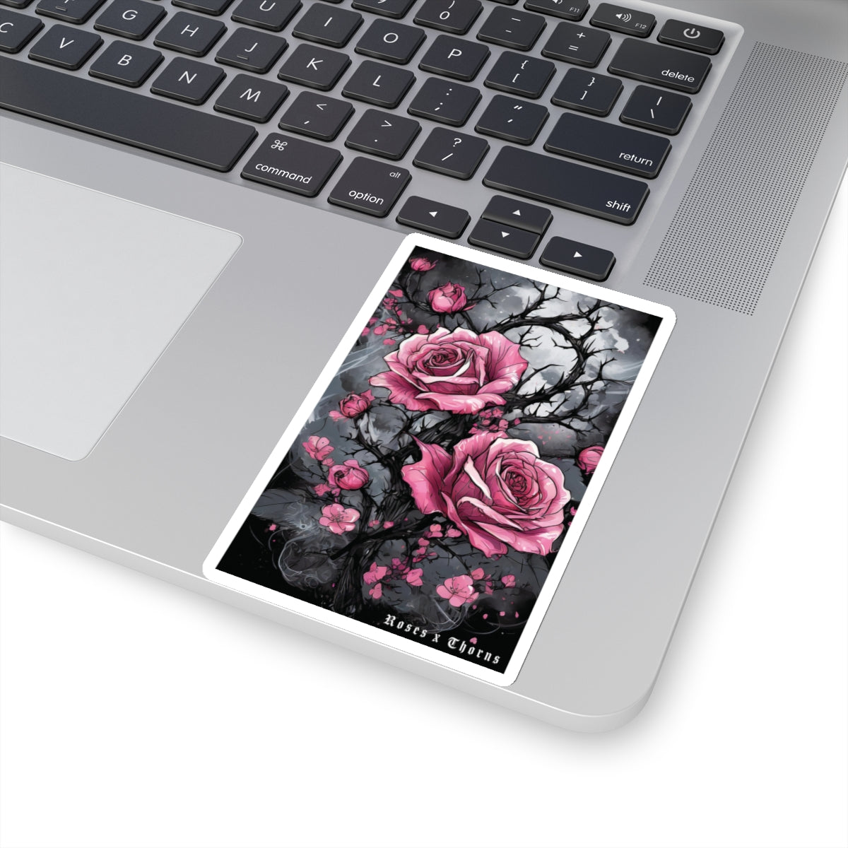 Pink Roses x Thorns Stickers