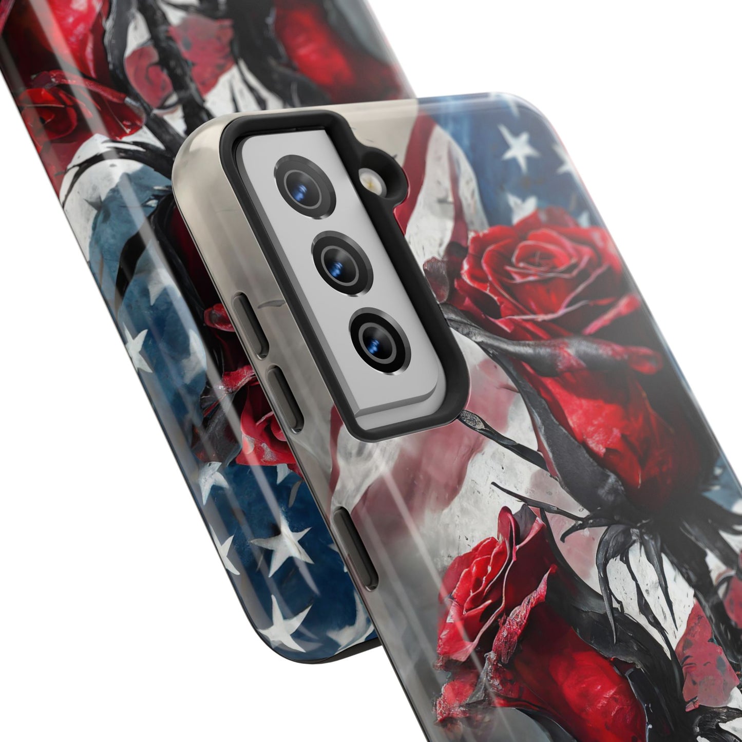 American Red Roses x Thorns Phone Cases