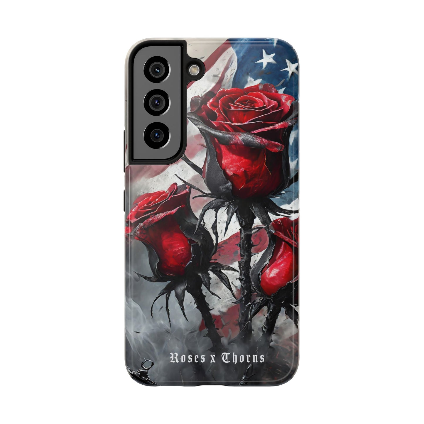 American Red Roses x Thorns Phone Cases