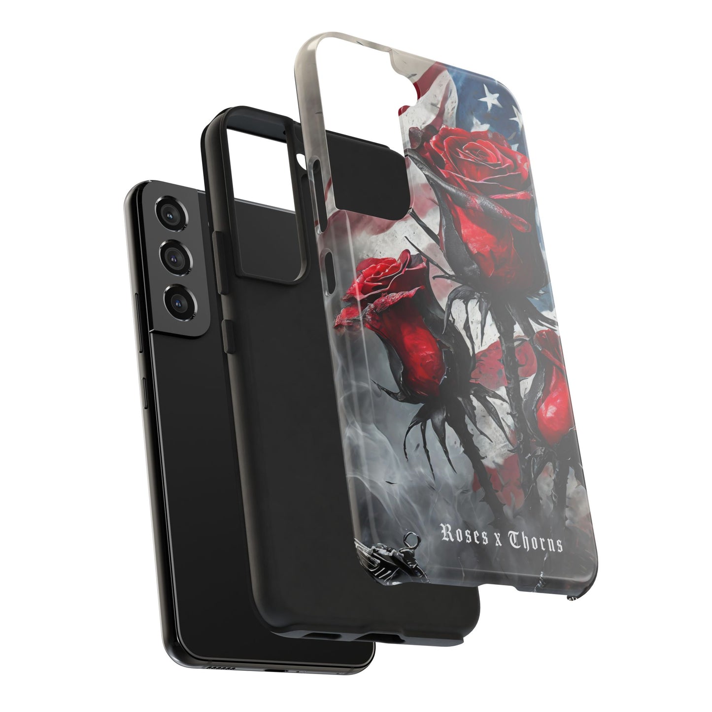 American Red Roses x Thorns Phone Cases