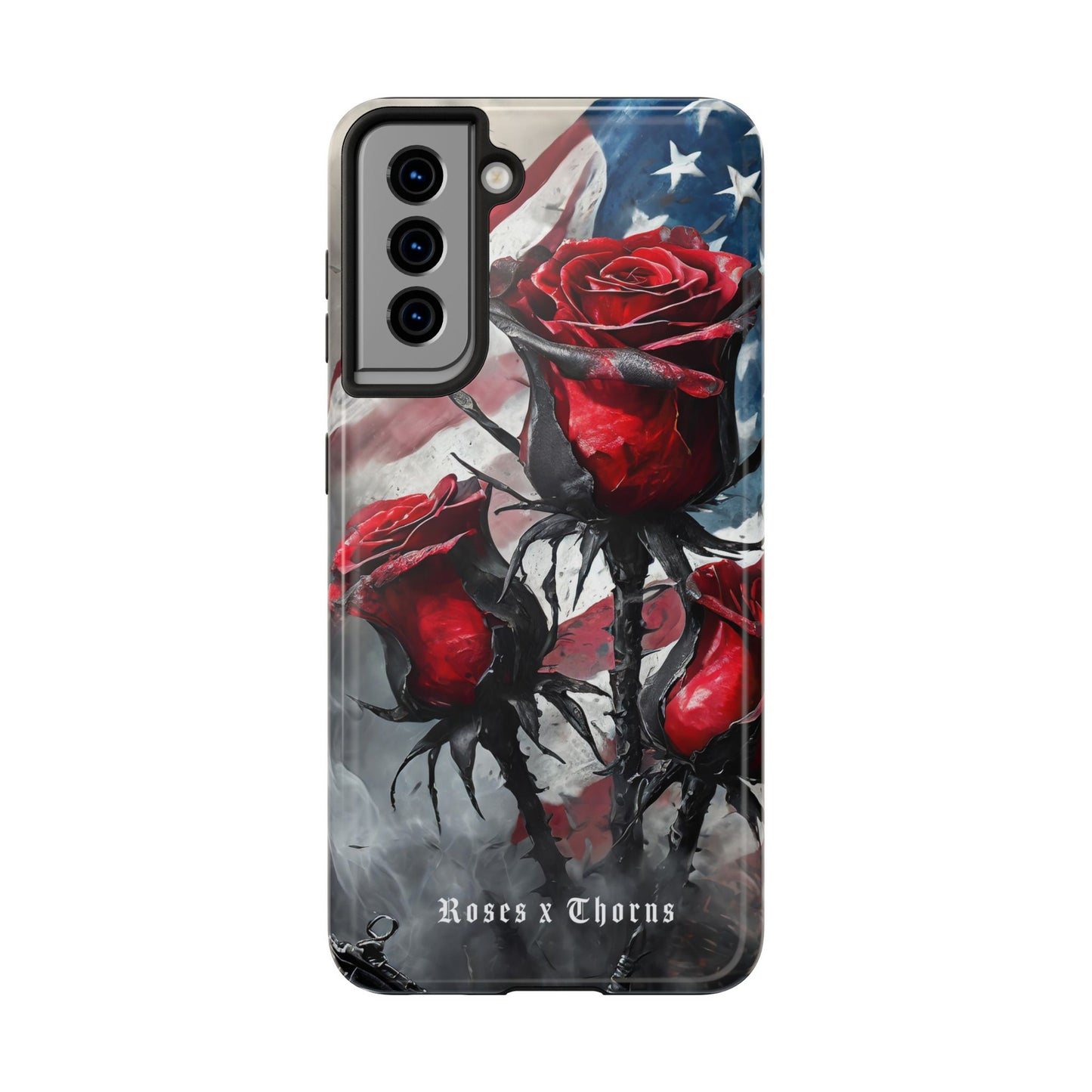 American Red Roses x Thorns Phone Cases