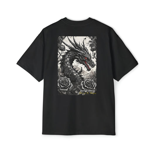 Black Roses x Thorns Year of the Dragon Oversized Tee