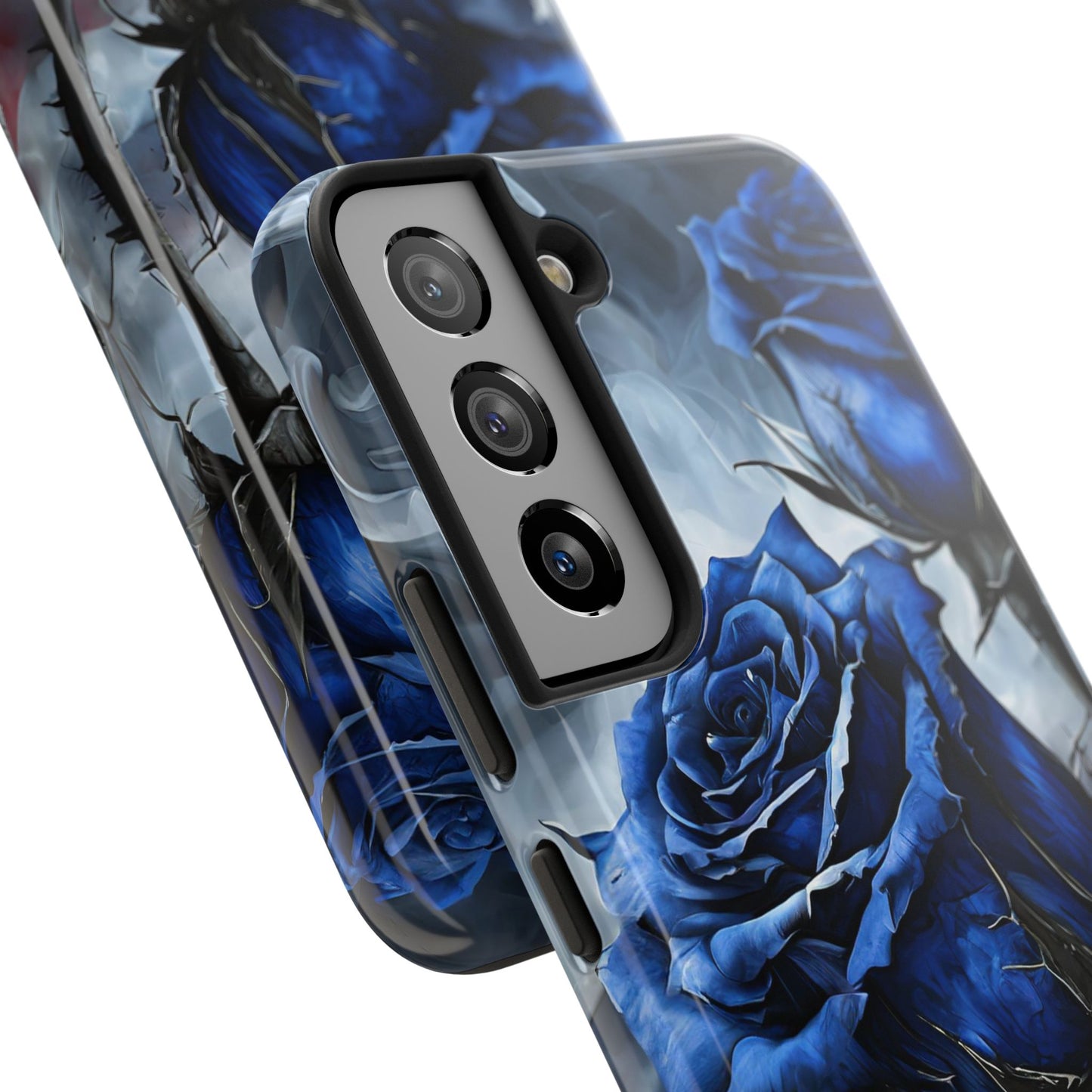 American Blue Roses x Thorns Phone Cases