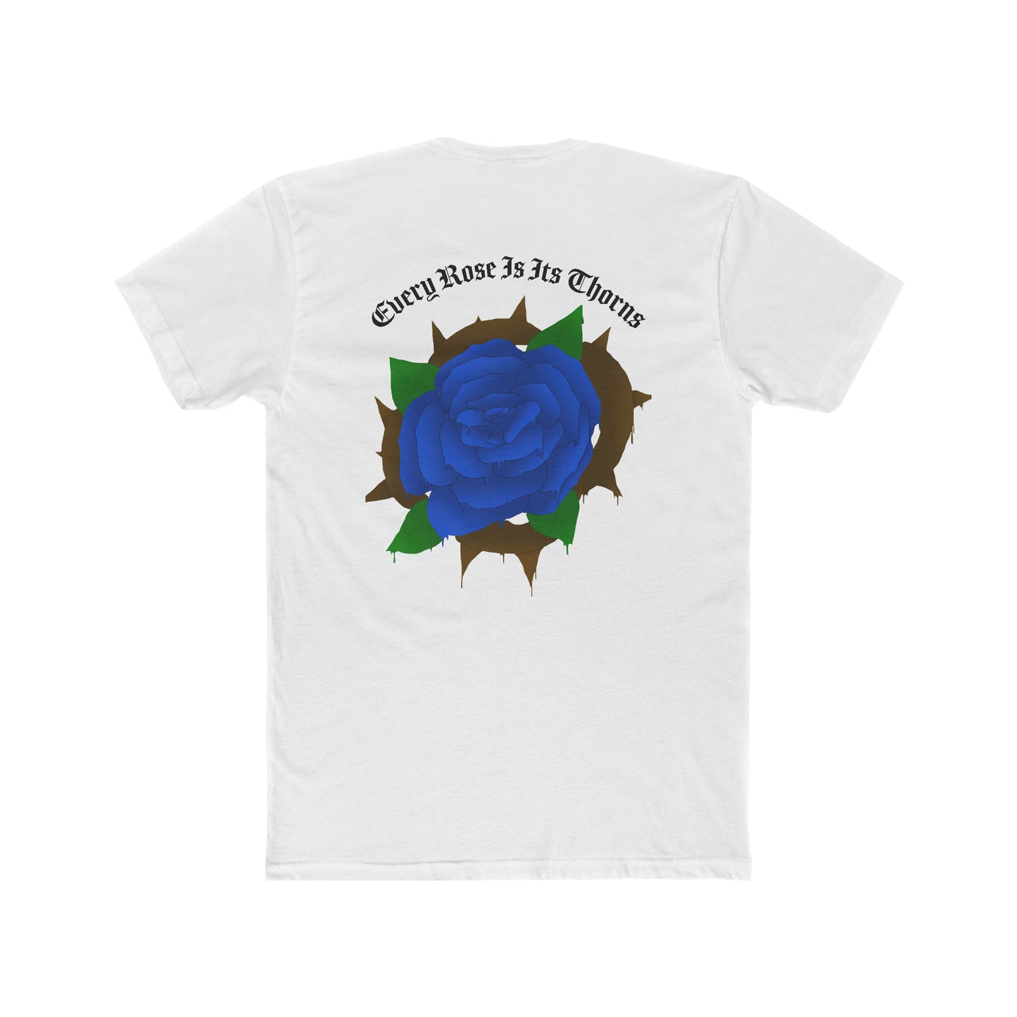 Dripping Blue Rose Tee