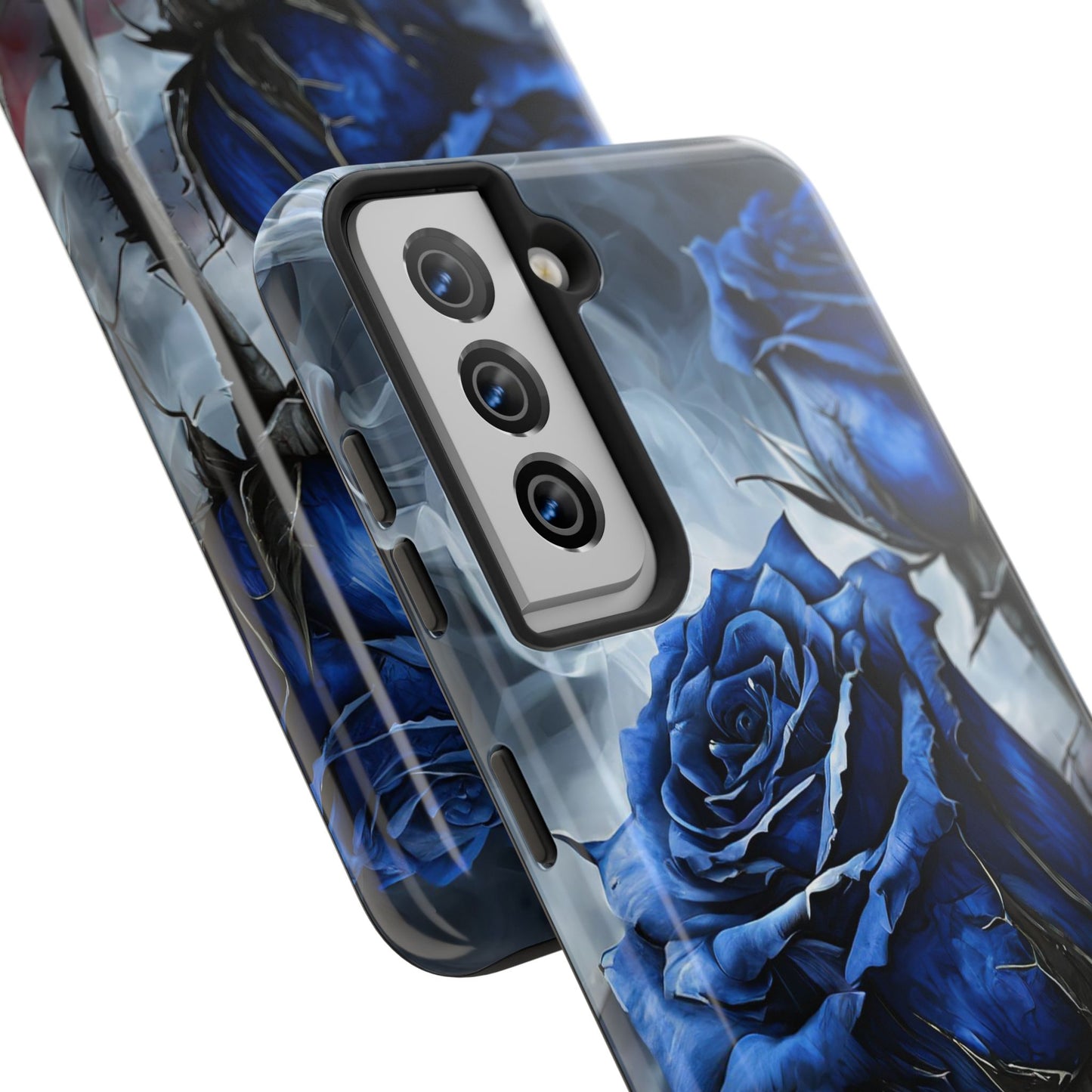 American Blue Roses x Thorns Phone Cases