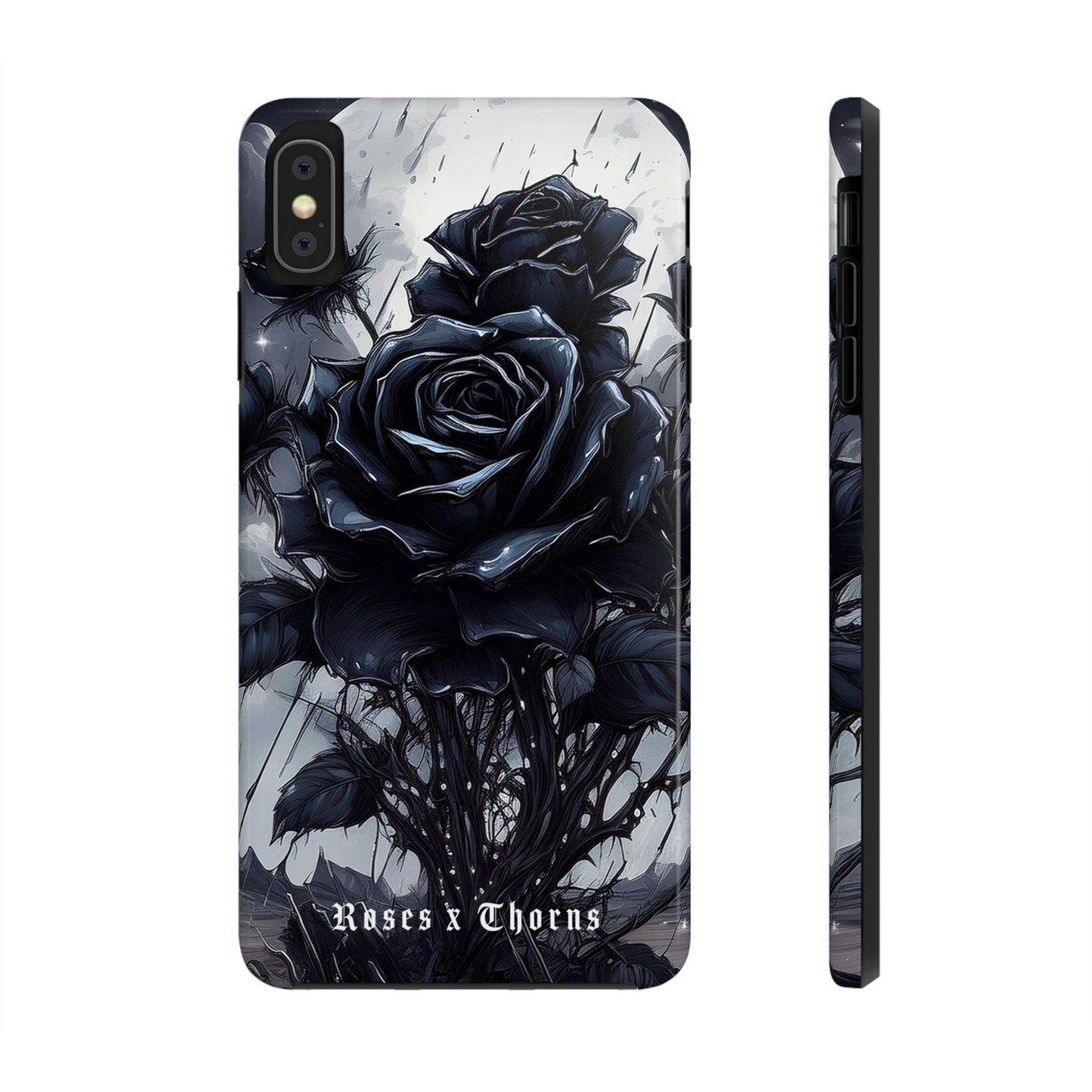 Black Desert Roses x Thorns Phone Cases