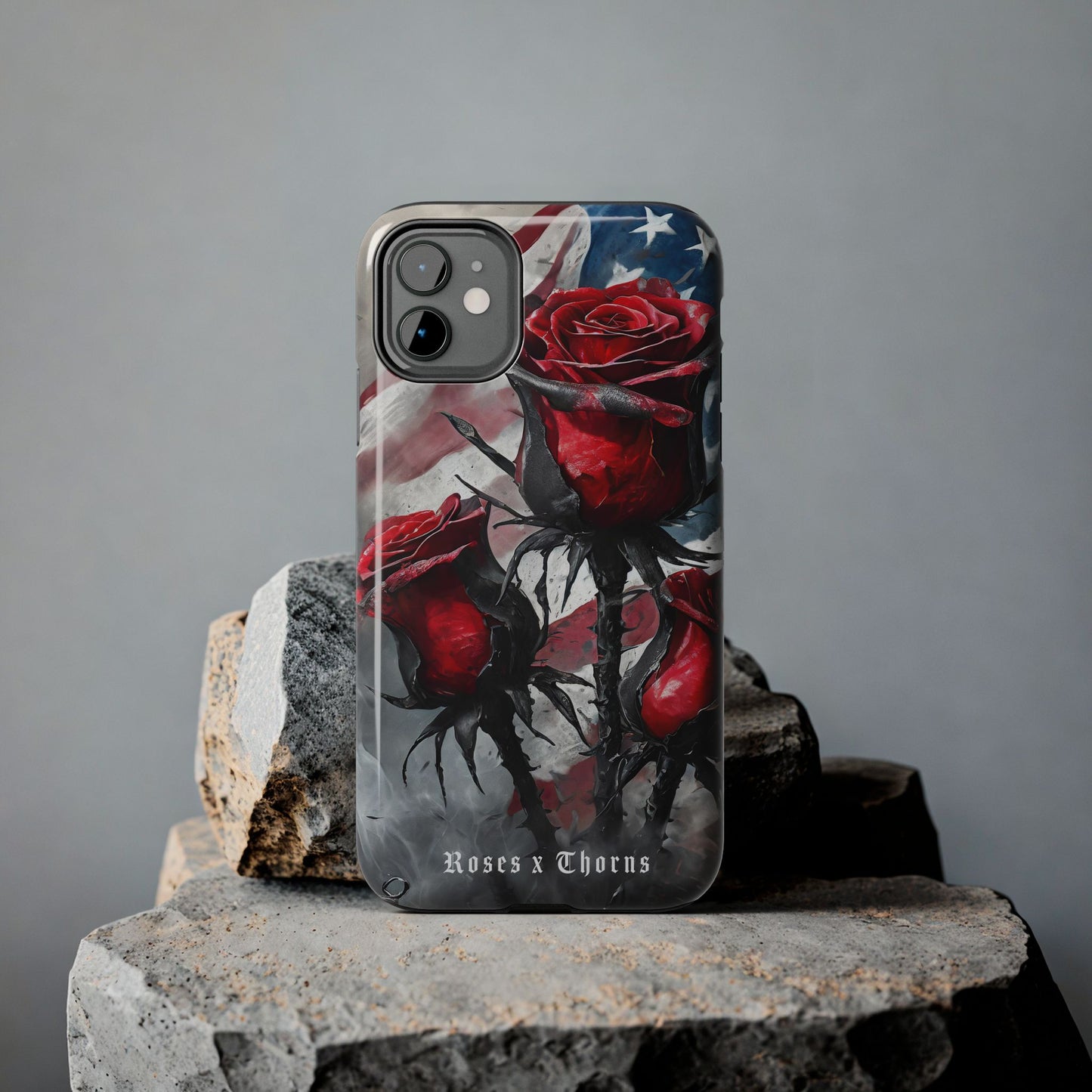 American Red Roses x Thorns Phone Cases